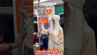 Holding hands prank in train😍😍😍❤️❤️❤️❤️ [upl. by Eng3]