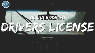 Olivia Rodrigo  drivers license Clean  Lyrics [upl. by Terina]