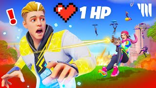 Fortnite BUT Everyone is 1HP [upl. by Leirza]