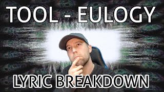 TOOL  Eulogy REACTION  Who is This About [upl. by Attayek]