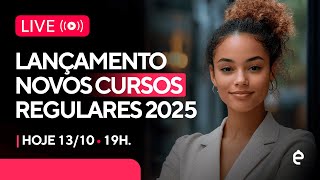 Novos Cursos Regulares 2025 [upl. by Pacorro440]