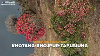 Road Trip to Taplejung via Khotang Bhojpur amp Tinjure Milke Jaljale the Rhododendron Capital [upl. by Adnuhs214]