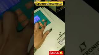 Spectrophotometer shorts youtubeshorts spectrometer short shortsfeed share [upl. by Yentrac]