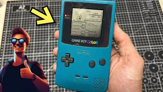 100 Sub Spectacular Game Boy Color Repair and Restoration [upl. by Einnus589]