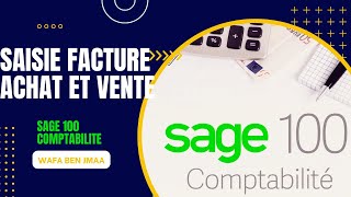 Saisie facture de vente et achat [upl. by Htesil379]