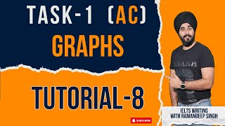 ielts task1 graph ramandeepsingh  ieltstask1 ieltswriting Tutorial 8 [upl. by Tomaso]