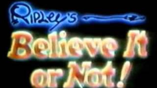 Henry Mancini and His Orchestra  Ripleys Believe It Or Not Theme 1983 intro [upl. by Lammond]