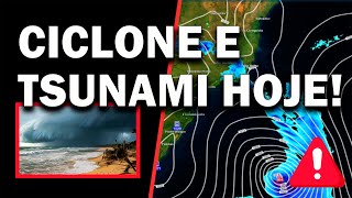 🔴 CICLONE BOMBA TEMPESTADE CHEGANDO E TSUNAMI EM SANTA CATARINA  ALERTA LARANJA PARA TEMPESTADES 🔴 [upl. by Eart]