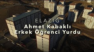 Elazığ Ahmet Kabaklı Erkek Öğrenci Yurdu [upl. by Avahc]