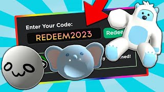 8 NEW CODES ALL 2023 Roblox Promo Codes For ROBLOX FREE Items and FREE Hats UPDATED [upl. by Harriette779]