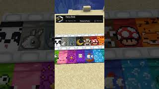 121 texture packs comparison minecraft fyp fypシ [upl. by Eilema]