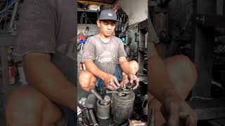 Doktor mekanik pasang stang ‼️youtubeshorts mekanik bengkelmotor [upl. by Laden]