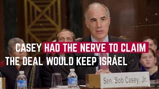 Bob Casey Jr Dead Wrong About Foreign Policy [upl. by Geminian]