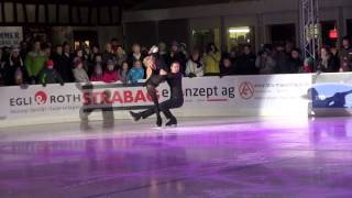 Ramona Elsener amp Florian Roost quotDay of the battlequot Amriswil on ice 2013 [upl. by Eraste]