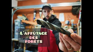 affûter des forêts ✌️ hélicoïdaux a 2 tranchants  même vidéo sans musique en description 😉 [upl. by Ahsyak]