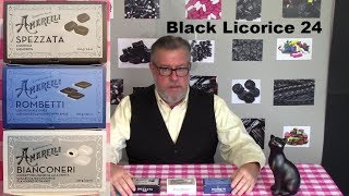 Black Licorice 24  Three Italian Licorice Candies [upl. by Aniakudo]