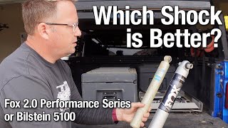 Fox 20 Performance Series vs Bilstein 5100 Shocks Which is the better shock [upl. by Yaakov264]