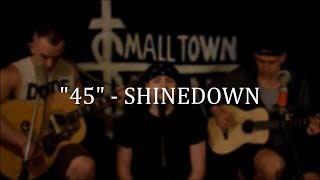 Small Town Titans  quot45quot  Shinedown Cover Acoustic [upl. by Sergo]