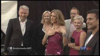 Celine Dion in Kraków  The Making Of  Part 4 Before The Concert [upl. by Martinic483]