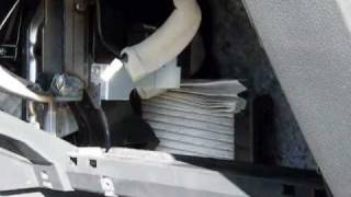 Changing the Nissan Versa InCabin Microfilter [upl. by Kho970]