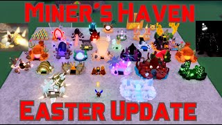 Getting all the eggs and more  Miners Haven Easter Update [upl. by Evanthe]