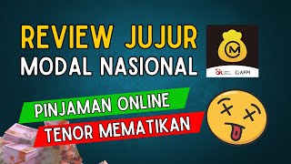 REVIEW PINJAMAN ONLINE MODAL NASIONAL [upl. by Isla825]