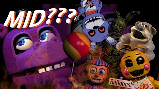 FNAF TIER LIST BUT I NEVER PLAYED THE GAMES [upl. by Sybille]