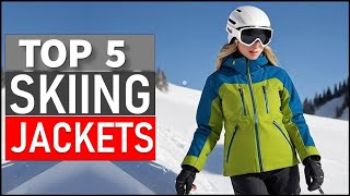 TOP 5 BEST Skiing Jackets for Women in 2025 [upl. by Roinuj]