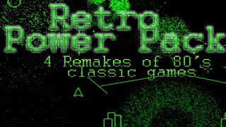 Retro Power Pack  4 Action Remake Games Collection Windows game 2003 [upl. by Weitzman]