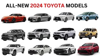 All New 2024 Toyota Models  Toyota Models 2024 Price [upl. by Morocco294]