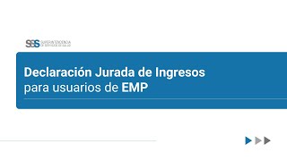 Declaración jurada de ingresos para usuarios de empresas de medicina prepaga [upl. by Aisile409]