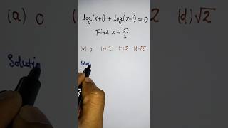 Logarithm equation maths [upl. by Otokam]