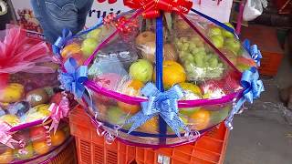 How to wrap a gift basket Tilak nagar  Delhi [upl. by Chimene179]