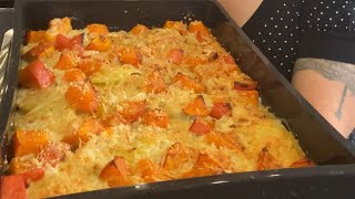 Gratin potimarron pomme de terre [upl. by Eikcuhc]