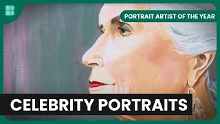 Celebrity Portraits  Portrait Artist of the Year  Art Documentary [upl. by Iturk834]