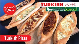 Turkish Pizza  Episode 665  Anomas Kitchen [upl. by Kostival514]