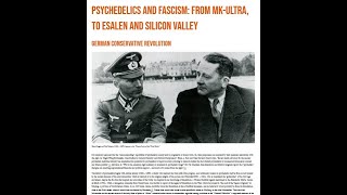 Nazis on Acid Fascism amp Psychedelics Satanism amp Transhumanism David Livingstone 06Oct23 [upl. by Enyaht718]