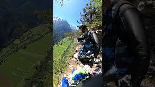 Wingsuit BASE Jump Exit Lauterbrunnen [upl. by Ilke]