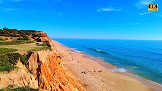 🇵🇹 Falesia Beach and District walking tour – November 2023 – 4K [upl. by Aineg]