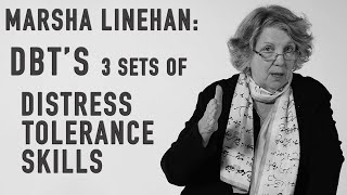 DBTs 3 Sets of Distress Tolerance Skills  MARSHA LINEHAN [upl. by Enimzzaj]