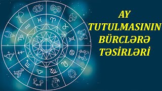 AY TUTULMASININ BÜRCLƏRƏ TƏSİRLƏRİ Burcler haqqinda melumat [upl. by Aretha]