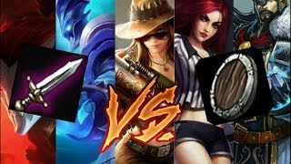 DORANS BLADE VS DORANS SHIELD  Test League of Legends [upl. by Tyne629]