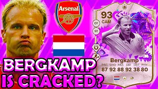 HOW GOOD IS 93 ULTIMATE BIRTHDAY ICON DENNIS BERGKAMP [upl. by Aninaig]