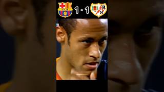 Neymar unstoppable performance 🔥Barcelona vs Rayo Vallecano  La Liga football youtube shorts [upl. by Helas297]