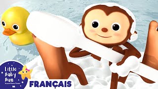 La Chanson du Bain  La santé et lhygiène  Comptines  Little Baby Bum en Français [upl. by Donall]