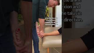 Ankle Dorsiflexion Mobilization [upl. by Agostino]