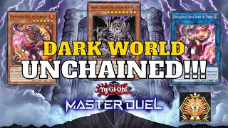 Dark World Unchained  Road to Master Part 1 YuGiOh Master Duel [upl. by Guadalupe]