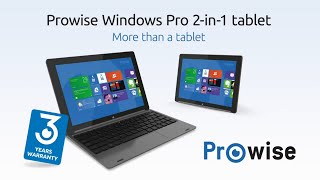 Prowise EducationOnly 101” 32GB 2in1 Windows 81 Tablet [upl. by Waverly]