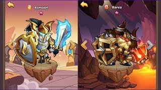 Idle Heroes  AsmodelBarea Talk [upl. by Modnar]