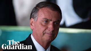 Its an honour being the leader Bolsonaro breaks silence after election loss [upl. by Attegroeg]